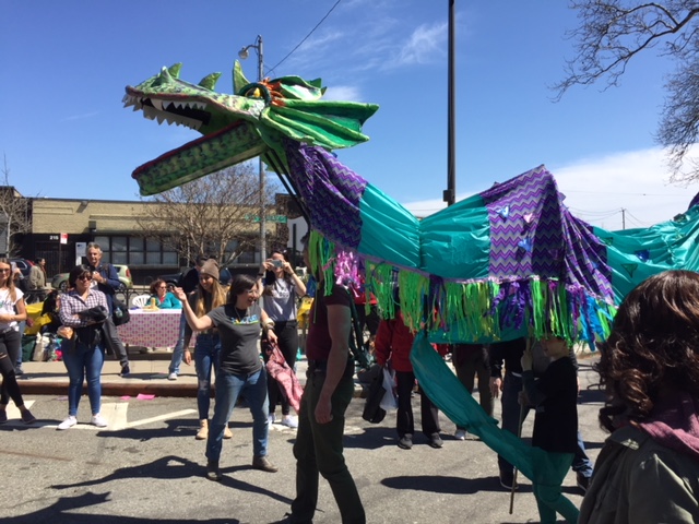 Dragon at St. George Day