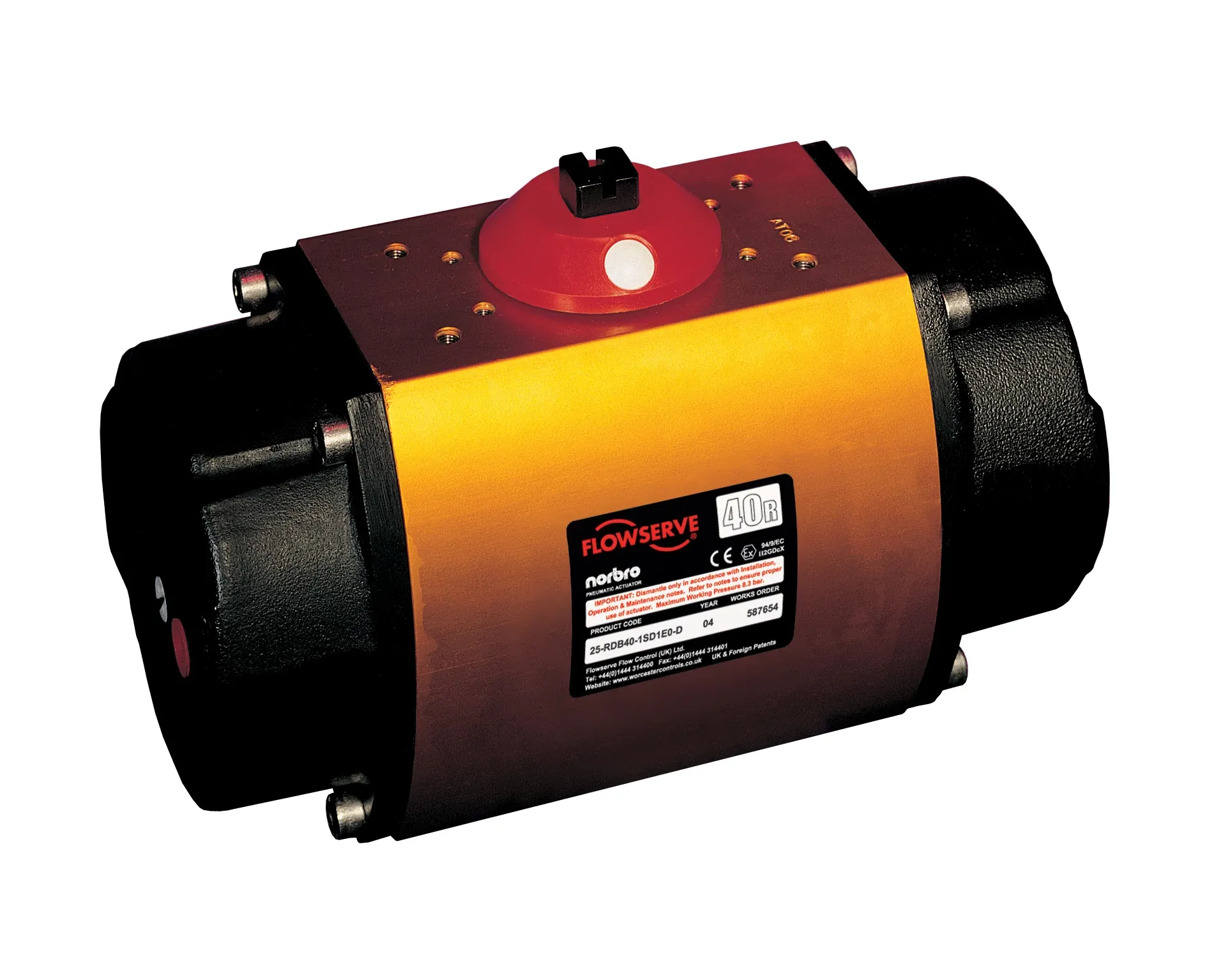 气动执行器 - 齿轮齿条式 - Norbro 40R